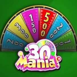 30 Mania! slot visual from FBM available on lippy-bingo.com