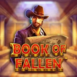 Slots logo of Book Of Fallen from Pragmatic Play at Lippy Bingo