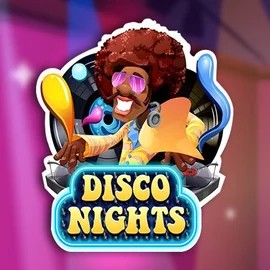 Disco Nights logo – Bingo by Red Rake Gaming at Lippy Bingo