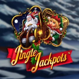 Jingle Jackpots logo by Dragon Gaming at Lippy BingoJingle Jackpots
