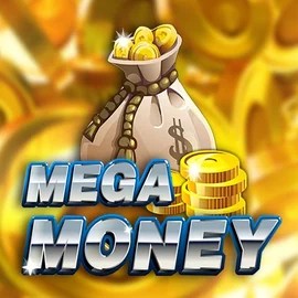 Mega Money! slot visual from Red Rake Gaming available on lippy-bingo.com