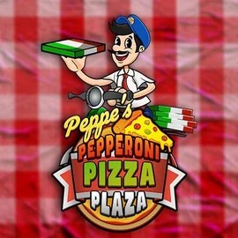Enjoy Peppe’s Pepperoni Pizza Plaza by Pragmatic Play – logo hosted on lippy-bingo.com