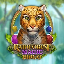 Rainforest Magic Bingo by Play'n GO, showcased at lippy-bingo.com – game logo