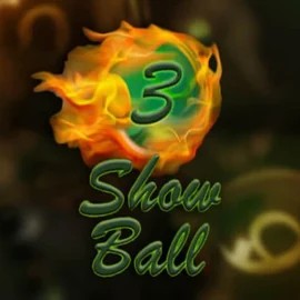Official Bingo logo: Show Ball 3 by Vibra Gaming at Lippy Bingo