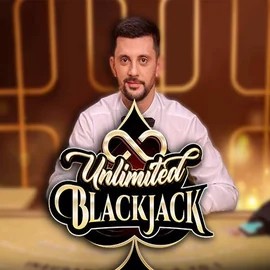 Unlimited Blackjack game by Ezugi – logo hosted on Lippy Bingo