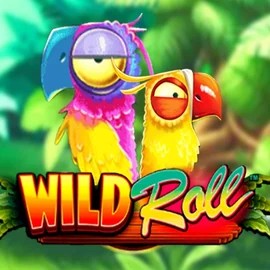Wild Roll slot logo by Playtech at Lippy BingoWild Roll